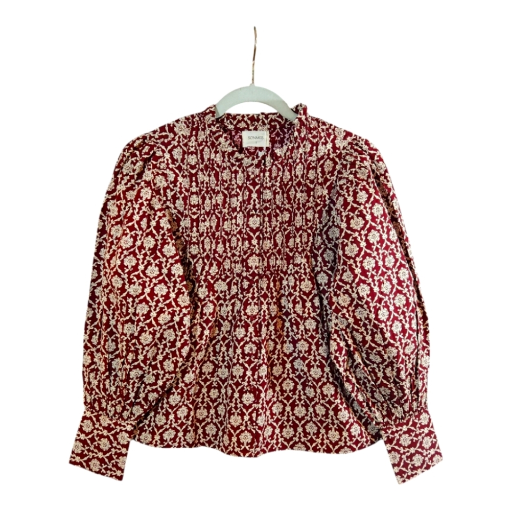 NWT Sonmer 2-Piece Set Olivia Pant & Kitty Blouse Cottagecore Bohemian Women's S - Picture 7 of 16